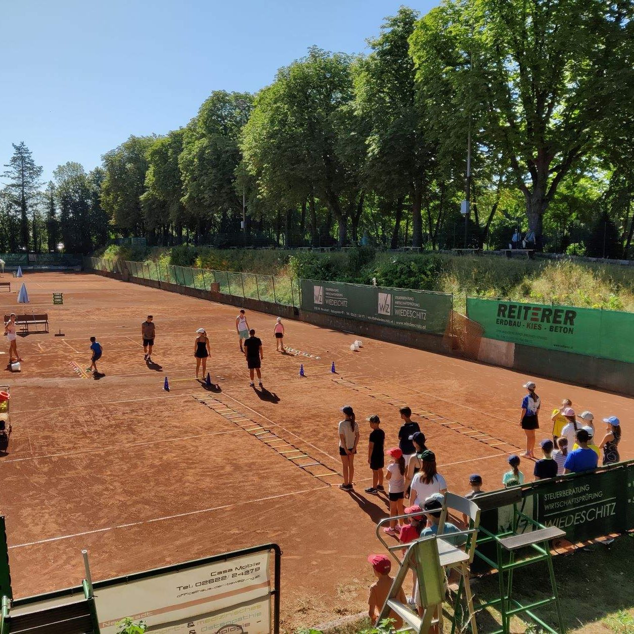 Tenniscamp im Stadtpark AUGUST
